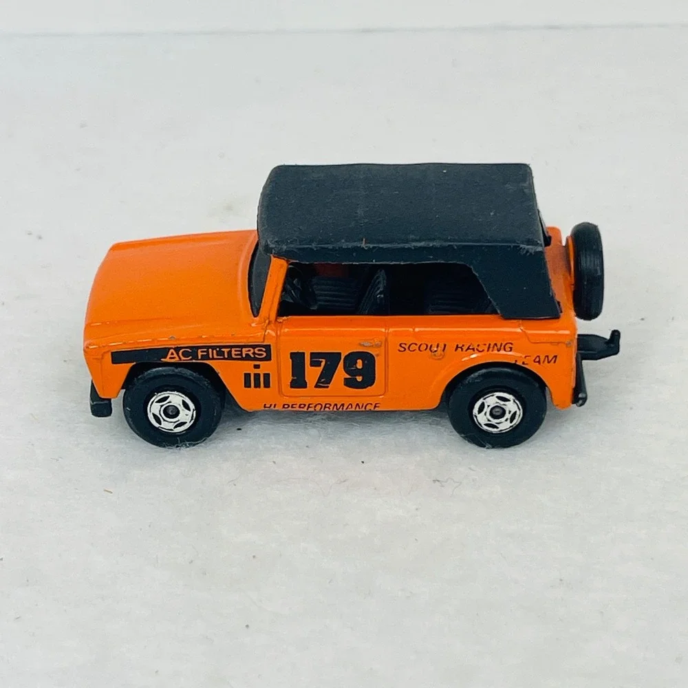 Matchbox Superfast Field Car No 18 Lesney Scout Racing Team 179 Orange England